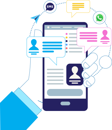 Salesforce SMS, Text & WhatsApp Features Use Independently or with Agentforce AI Agents