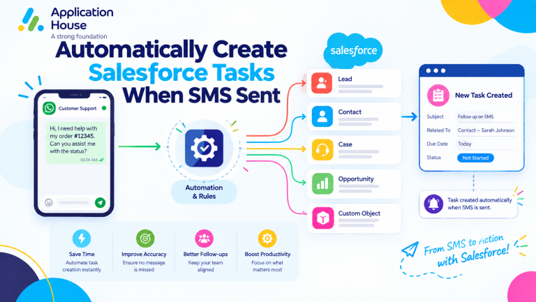 Automatically Create Salesforce Tasks When SMS Sent
