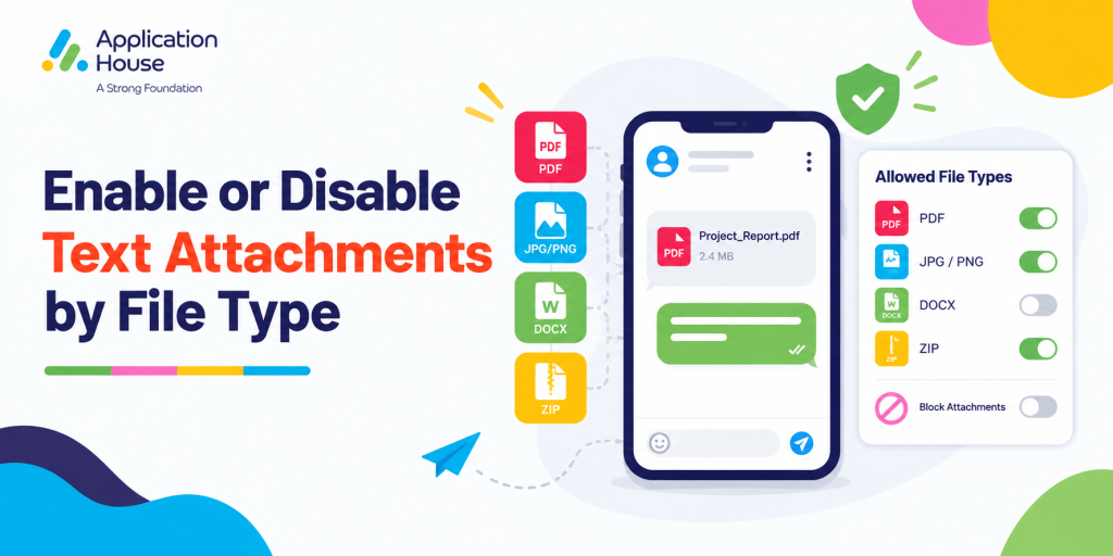Enable or Disable Text Attachments by File Type