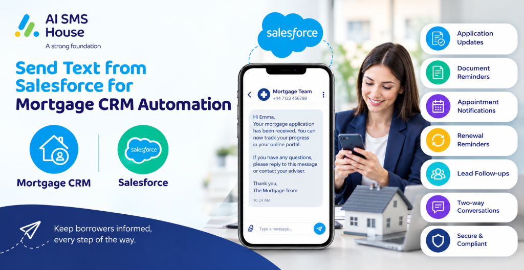 Mortgage Use Cases for Salesforce Text Messaging