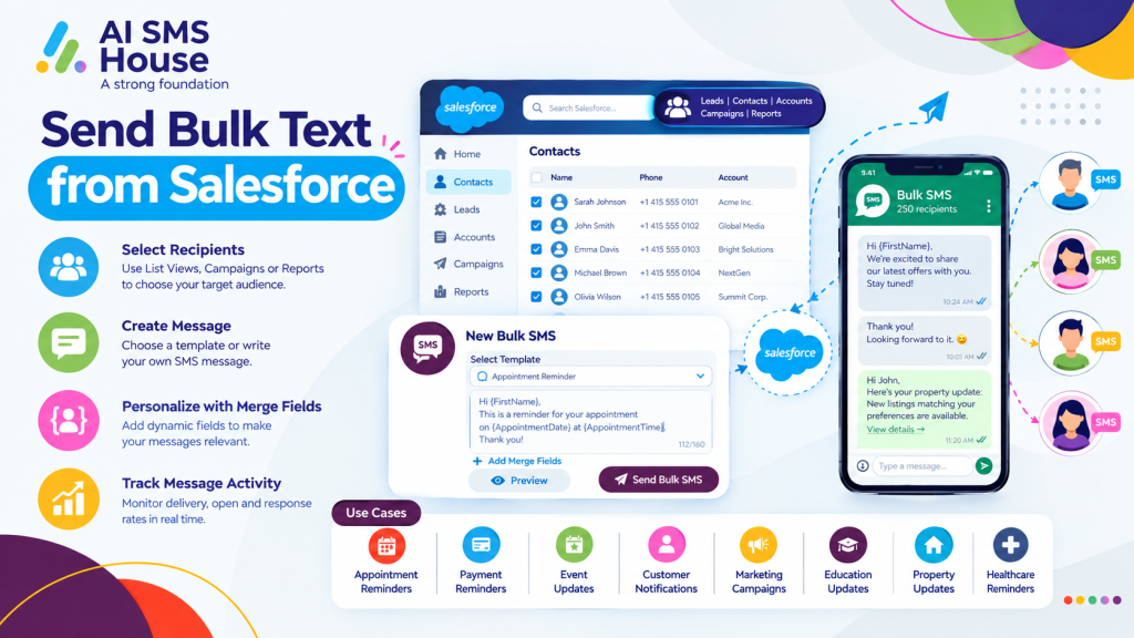 Send Bulk Text from Salesforce