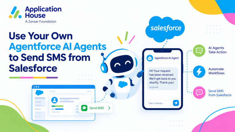 Send SMS from Salesforce with Your Own Agentforce AI Agents