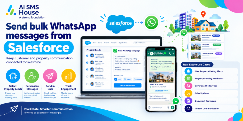 Send bulk WhatsApp messages from Salesforce