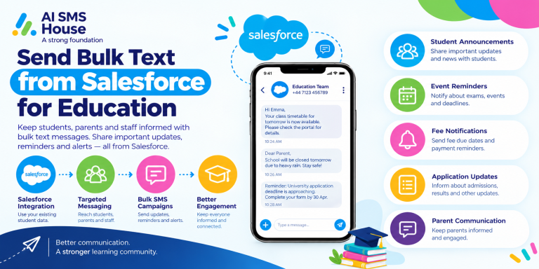 Send Bulk Text from Salesforce for Education