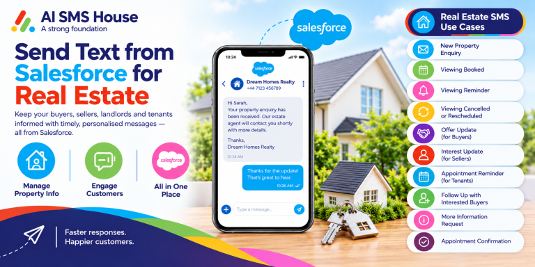 Send Text Messages from Salesforce for Real Estate