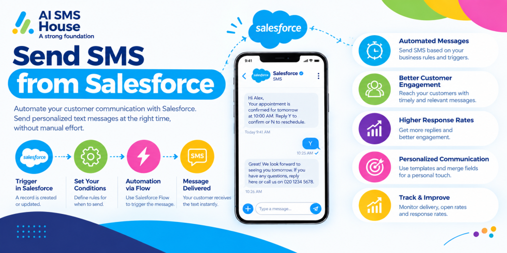 Send SMS from Salesforce