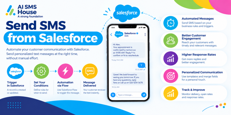 Send SMS from Salesforce