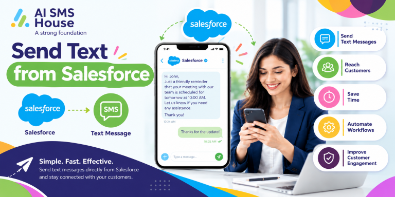 send text from salesforce