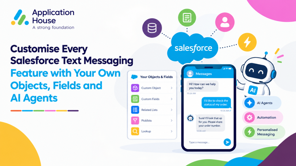 Customise Every Salesforce Text Messaging Feature with Your Own Objects, Fields and AI Agents