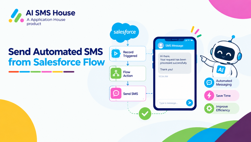 Send Automated SMS from Salesforce Flow