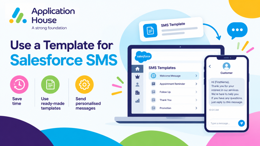 Use a Template for Salesforce SMS