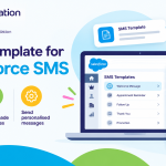 Use a Template for Salesforce SMS